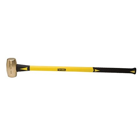 Abc Hammers 8 Lbs. Brass Hammer With 33 In. Fiberglass Handle ABC8BF